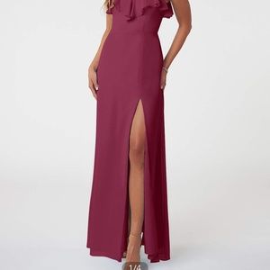 Azazie Natalia in Mulberry
